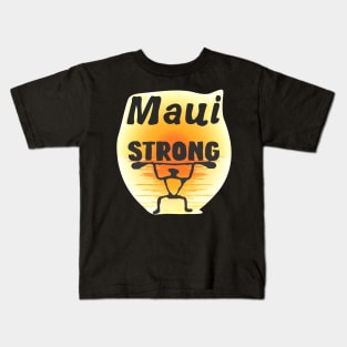 Maui Strong vintage Kids T-Shirt